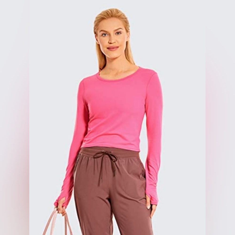 CRZ Yoga Long Sleeve Crop Top